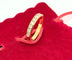 Bague 54 Demi-alliance - Bague en or jaune 18 carats et diamants 58 Facettes