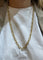 Boucles d'oreilles Collier maille créole alternée en or jaune 18 carats 58 Facettes