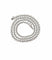 Collier Collier rivière 3 griffes en or blanc 18 carats et diamants naturels 58 Facettes