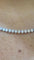 Collier Collier rivière 3 griffes en or blanc 18 carats et diamants naturels 58 Facettes