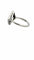 Bague 54 Bague vintage en or blanc 18 carats, platine et diamants 58 Facettes