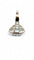 Bague 55 Bague en or blanc 18 carats avec aigue-marine, diamants et rubis 58 Facettes