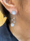 Boucles d'oreilles Boucles d’oreilles trèfles en or blanc 18 carats et diamants 58 Facettes