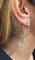 Boucles d'oreilles Boucles d’oreilles trèfles en or blanc 18 carats et diamants 58 Facettes