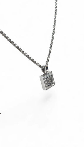 Collier Chopard Happy Diamonds - Collier en or blanc et diamants 58 Facettes