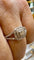 Bague 56 Bague en or blanc 18 carats sertie de diamants 58 Facettes
