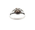Bague 56 Bague en or blanc 18 carats sertie de diamants 58 Facettes