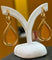 Boucles d'oreilles Édouard Nahum - Boucles d’oreilles modulables en or rose 18 carats et diamants 58 Facettes