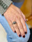 Bague 55 Mauboussin Caviar Mon Amour - Bague en or blanc 18 carats et diamants 58 Facettes