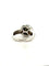 Bague 55 Mauboussin Caviar Mon Amour - Bague en or blanc 18 carats et diamants 58 Facettes