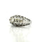 Bague 60 Bague ancienne ajourée en or blanc et diamants 58 Facettes
