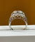 Bague 60 Bague ancienne ajourée en or blanc et diamants 58 Facettes