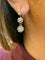 Boucles d'oreilles Boucles d'oreilles dormeuses anciennes en or 18 carats et diamants 58 Facettes