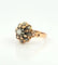 Bague 53 Bague ancienne panier en or rose 18 carats et diamants 58 Facettes