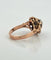Bague 53 Bague ancienne panier en or rose 18 carats et diamants 58 Facettes