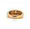 Bague 60 Bague jonc en or jaune 18 carats et diamants 58 Facettes