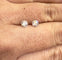 Boucles d'oreilles Lot de 2 diamants 0,58 ct pour puces d’oreilles 58 Facettes