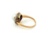 Bague 57 Bague ancienne en or jaune avec perle et diamants 58 Facettes