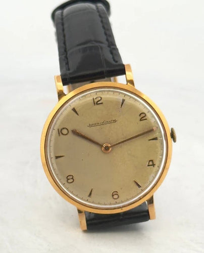 Montre Jaeger-LeCoultre - Montre vintage en or jaune 18 carats 58 Facettes