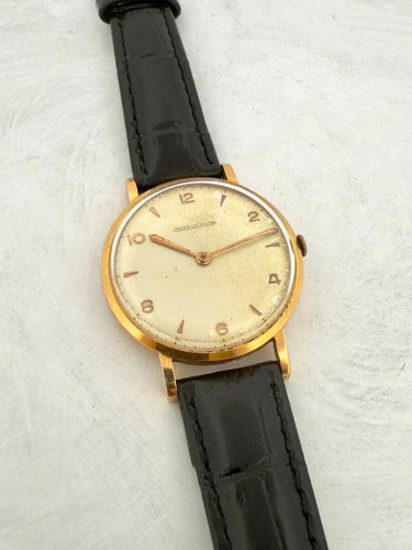 Montre Jaeger-LeCoultre - Montre vintage en or jaune 18 carats 58 Facettes