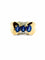 Bague 60 Bague chevalière en or 18 carats, saphirs et diamants 58 Facettes