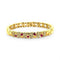 Bracelet Bracelets joncs en or jaune 18 carats, diamants et pierres précieuses 58 Facettes