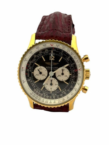 Montre Breitling Navitimer Cosmonaute - Montre ref. 81600 plaquée or 58 Facettes