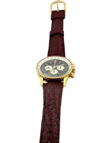 Montre Breitling Navitimer Cosmonaute - Montre ref. 81600 plaquée or 58 Facettes