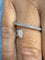 Bague 54 Bague création en platine 950 et diamants naturels 58 Facettes