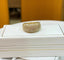 Bague 59 Bague jonc pavée de diamants en or jaune 18 carats 58 Facettes