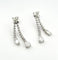 Boucles d'oreilles Boucles d'oreilles pendantes en or blanc 18 carats et diamants naturels 58 Facettes