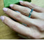Bague 48 Gucci Link To Love - Bague en or blanc 18 carats, diamant et émail vert 58 Facettes