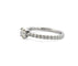 Bague 53 Cartier - Solitaire en platine 950 avec diamants 58 Facettes