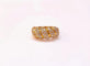 Bague 52 Bague pavée de diamants en or jaune 18K 58 Facettes Bag.Godr.Dt