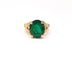 Bague 54 Bague émeraude et diamants en or 18K 58 Facettes BAG.EMER.XL