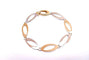 Bracelet Bracelet style années 70 en or jaune et blanc 18K 58 Facettes Bra.ans70-1123-3