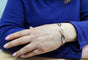 Bracelet Bracelet style années 70 en or jaune et blanc 18K 58 Facettes Bra.ans70-1123-3