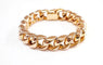 Bracelet Bracelet à maillons carrés en or jaune 18K 58 Facettes Brac.Carré.1413