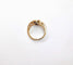 Bague 54 Bague saphir et diamants en or jaune 18K 58 Facettes BagSap.oeil-1388