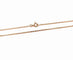 Collier Chaîne maille forçat diamantée en or jaune 18K 58 Facettes CH.COU.1448