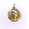 Pendentif Paul Brandt - Médaille octogonale Christ en or jaune 18K 58 Facettes Med.Christ-1093