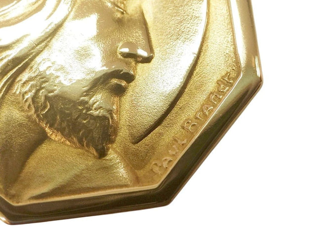 Pendentif Paul Brandt - Médaille octogonale Christ en or jaune 18K 58 Facettes Med.Christ-1093