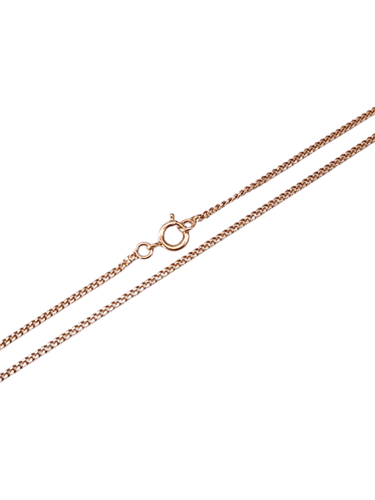 Collier Chaîne maille gourmette en or jaune 18K 58 Facettes CH.COU.GTT1413.8