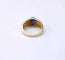 Bague 54.5 Bague jonc en or jaune 18K et saphir 58 Facettes Bag.Jonc.Sap1597