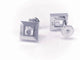 Boucles d'oreilles Chopard Happy Diamonds - Boucles d’oreilles en or blanc 18K et diamants 58 Facettes CHOPARD-DV51.