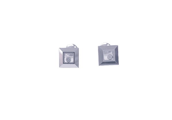 Boucles d'oreilles Chopard Happy Diamonds - Boucles d’oreilles en or blanc 18K et diamants 58 Facettes CHOPARD-DV51.