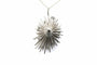 Pendentif Pendentif années 50 serti d’émeraudes et diamants en or blanc 18 carats 58 Facettes 23329