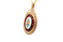 Pendentif Pendentif Art déco en or jaune 18 carats serti d’émail 58 Facettes 22934