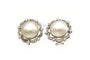 Boucles d'oreilles Art Déco - Boucles d’oreilles en or blanc 18 carats, perles et diamants 58 Facettes 20339