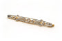 Broche Broche Art déco sertie de diamants en or blanc et jaune 18 carats 58 Facettes 20675